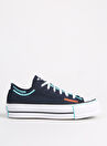 Converse A07597C.001-CHUCK TAYLOR ALL STAR L Siyah Kadın Günlük Spor Ayakkabı