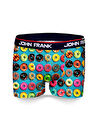 John Frank Çok Renkli Erkek Boxer JFBD341-DONUTS BLUE