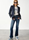 Denim Trip Koyu İndigo Kadın Skinny Fit Denim Pantolon DT10043 Koyu Indigo